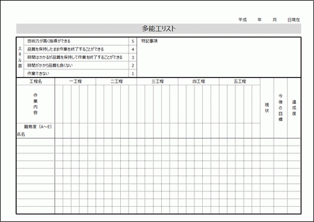 Excelō쐬̑\HXg